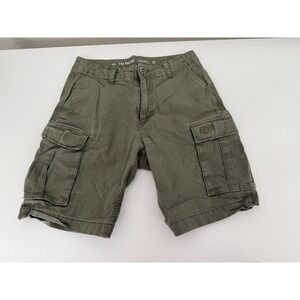 Fox‎ Racing Men's Cargo Shorts Size 29 Green Cotton Casual Outdoor Motocross
